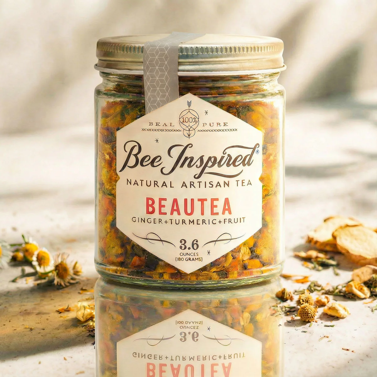 Beautea Ginger Turmeric Tea - Image 6
