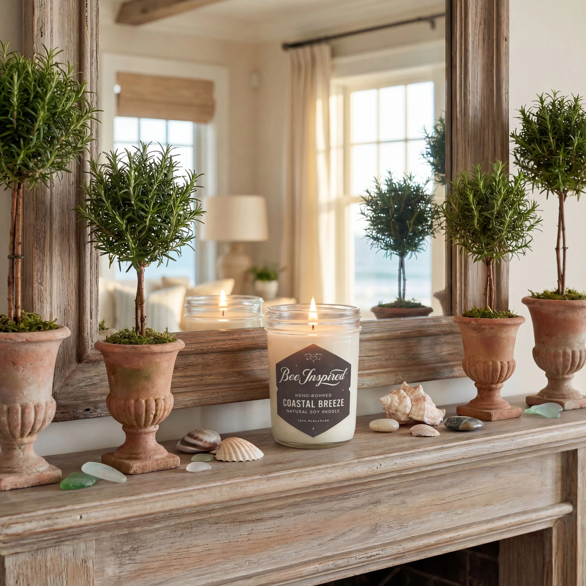 Coastal Breeze Soy Candle - Image 3