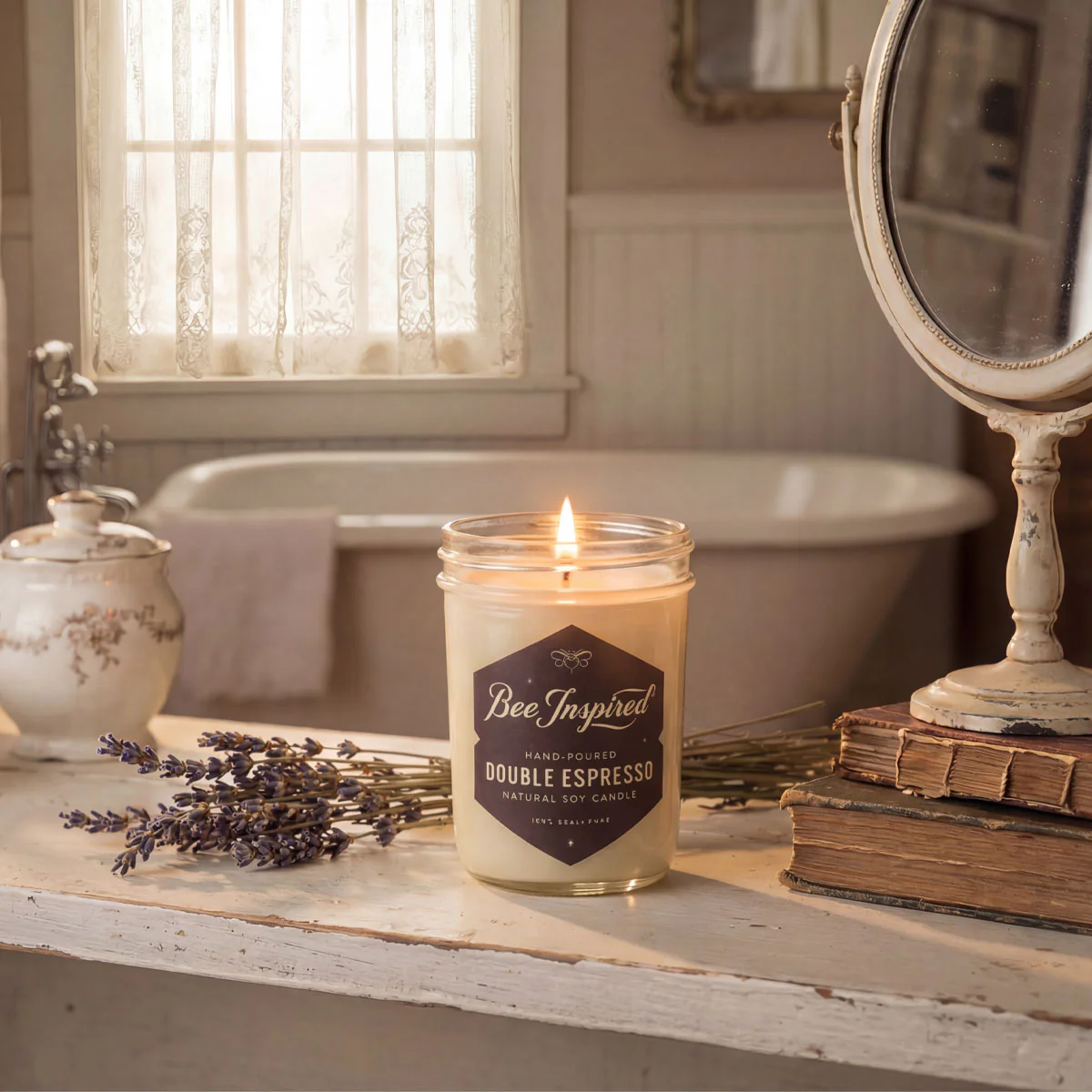 Double Espresso Soy Candle - Image 7