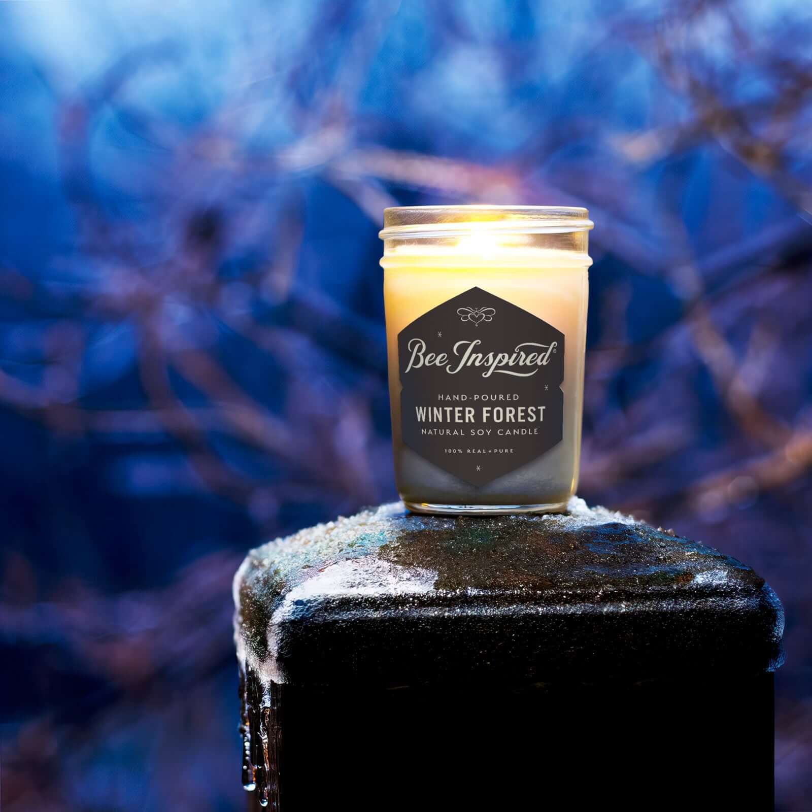 Winter Forest Soy Candle - Image 5