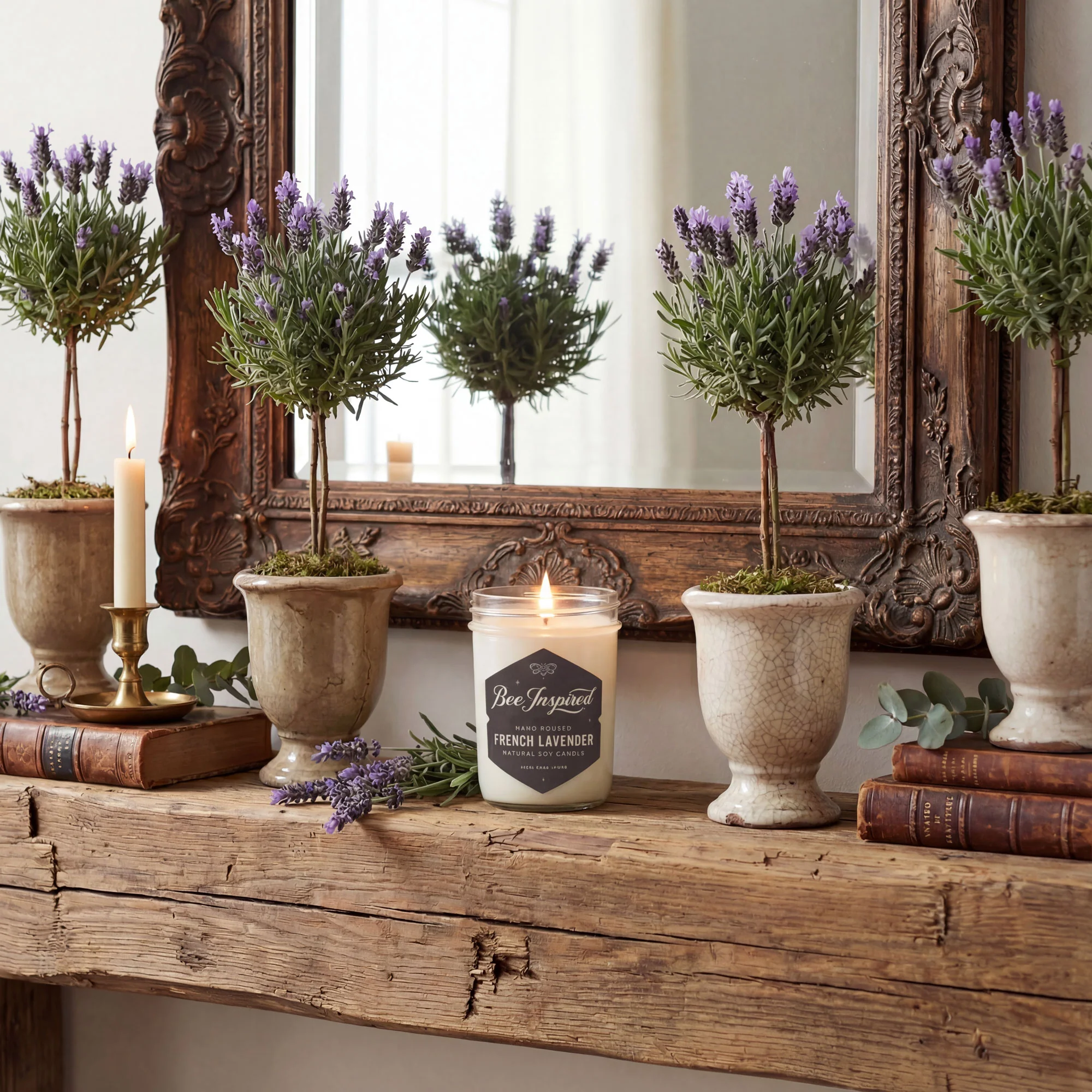 French Lavender Soy Candle - Image 3