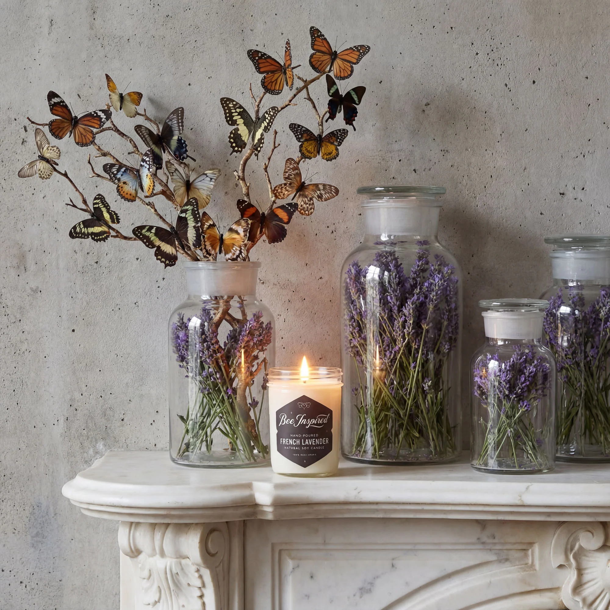 French Lavender Soy Candle - Image 4