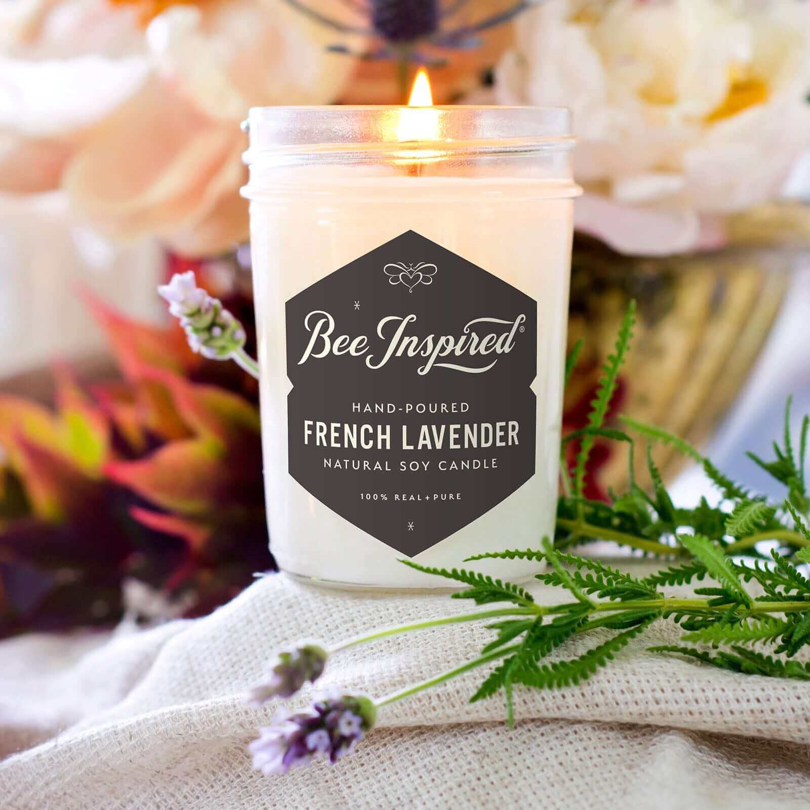 French Lavender Soy Candle - Image 5