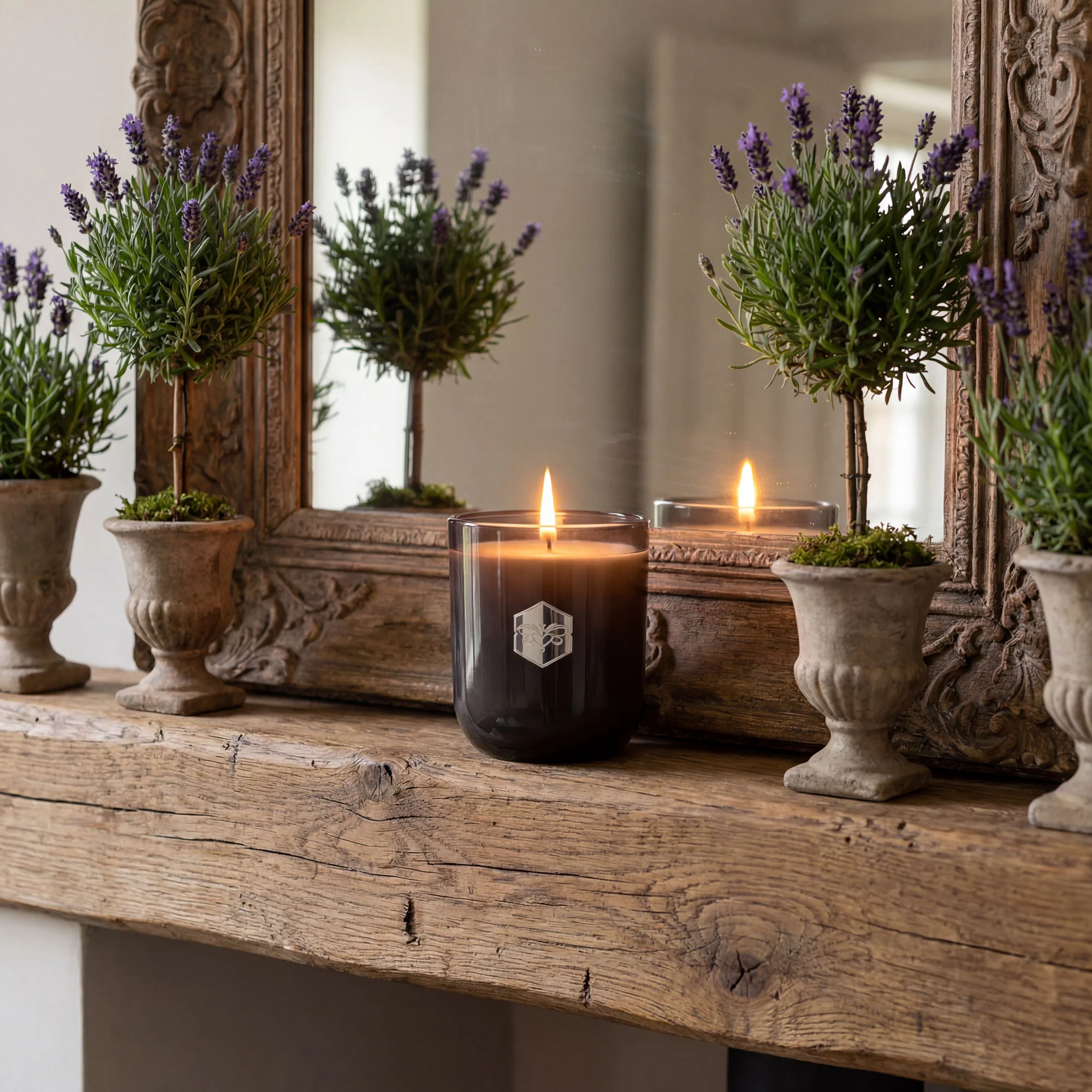 French Lavender Luxe Soy Candle - Image 3