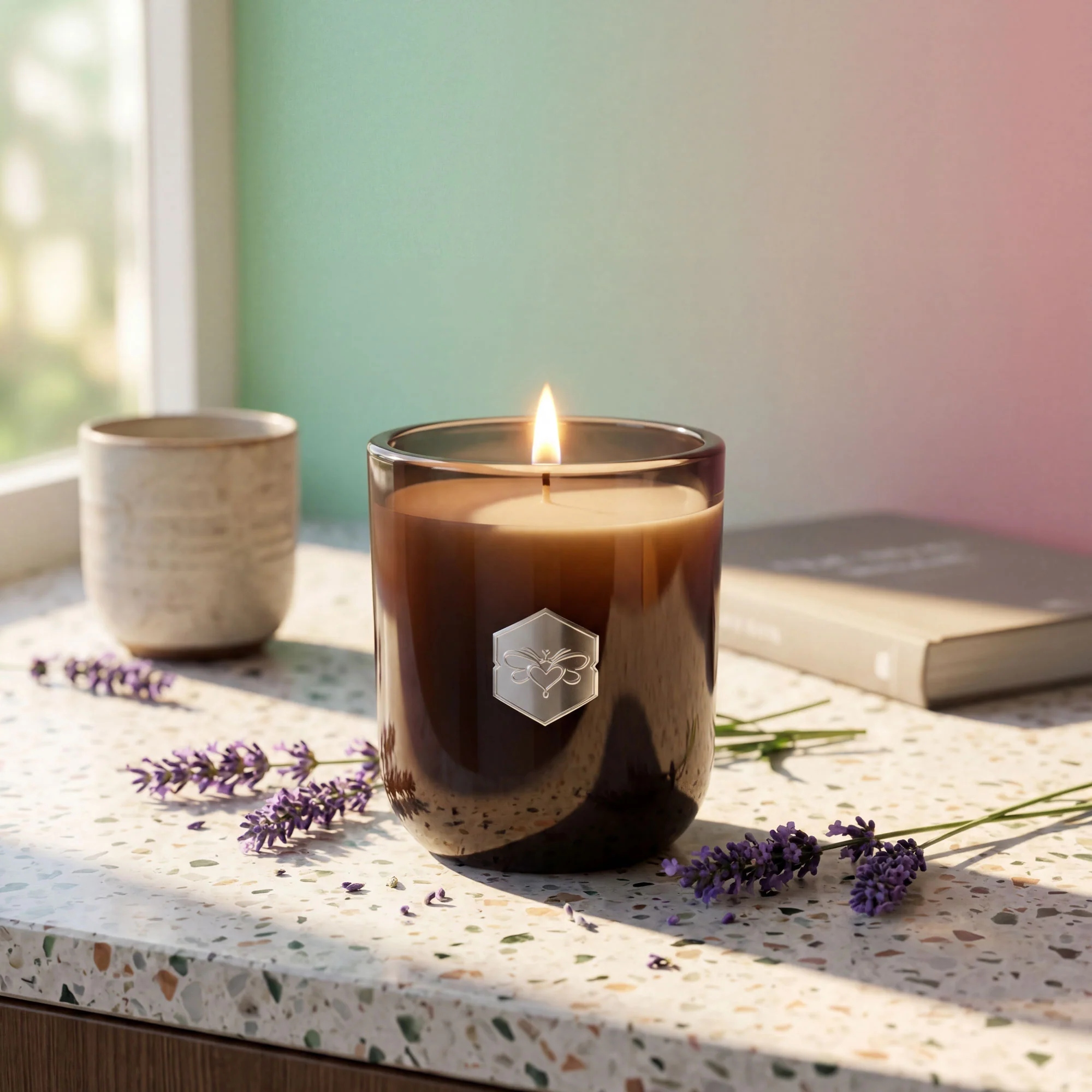 French Lavender Luxe Soy Candle - Image 4