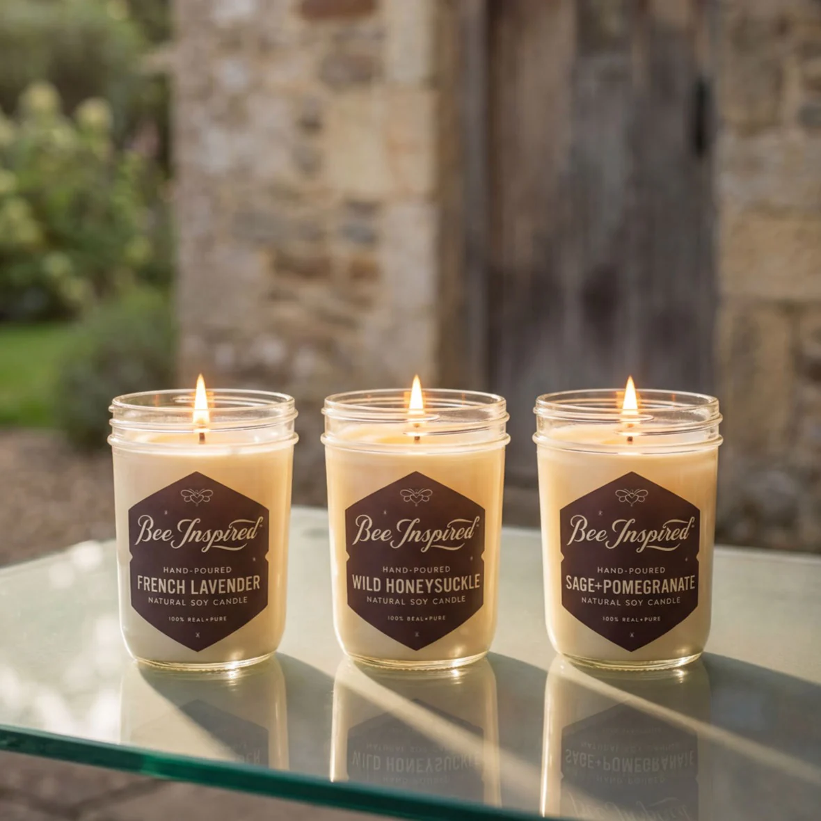 Garden Soy Candle Gift Set - Image 3