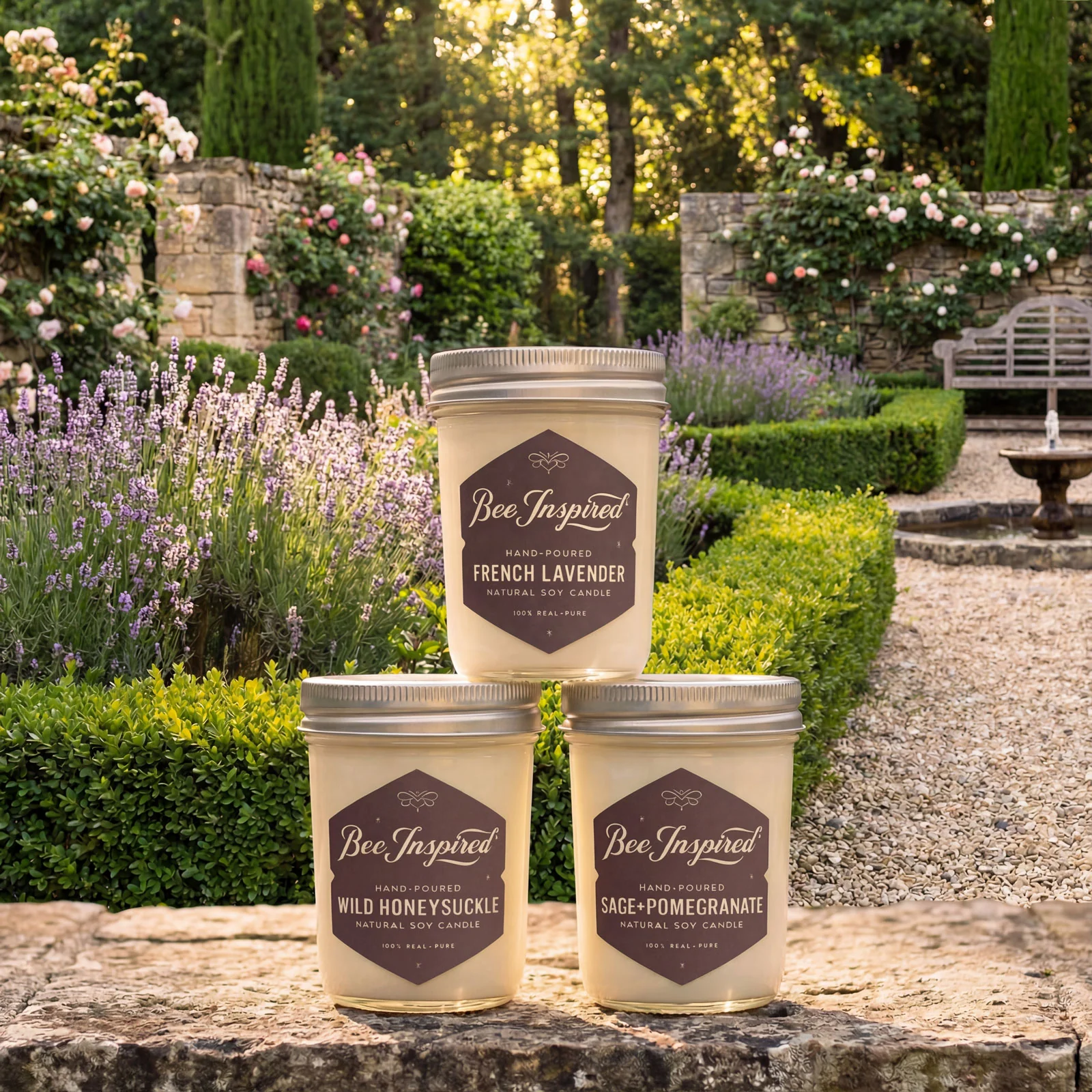 Garden Soy Candle Gift Set - Image 4