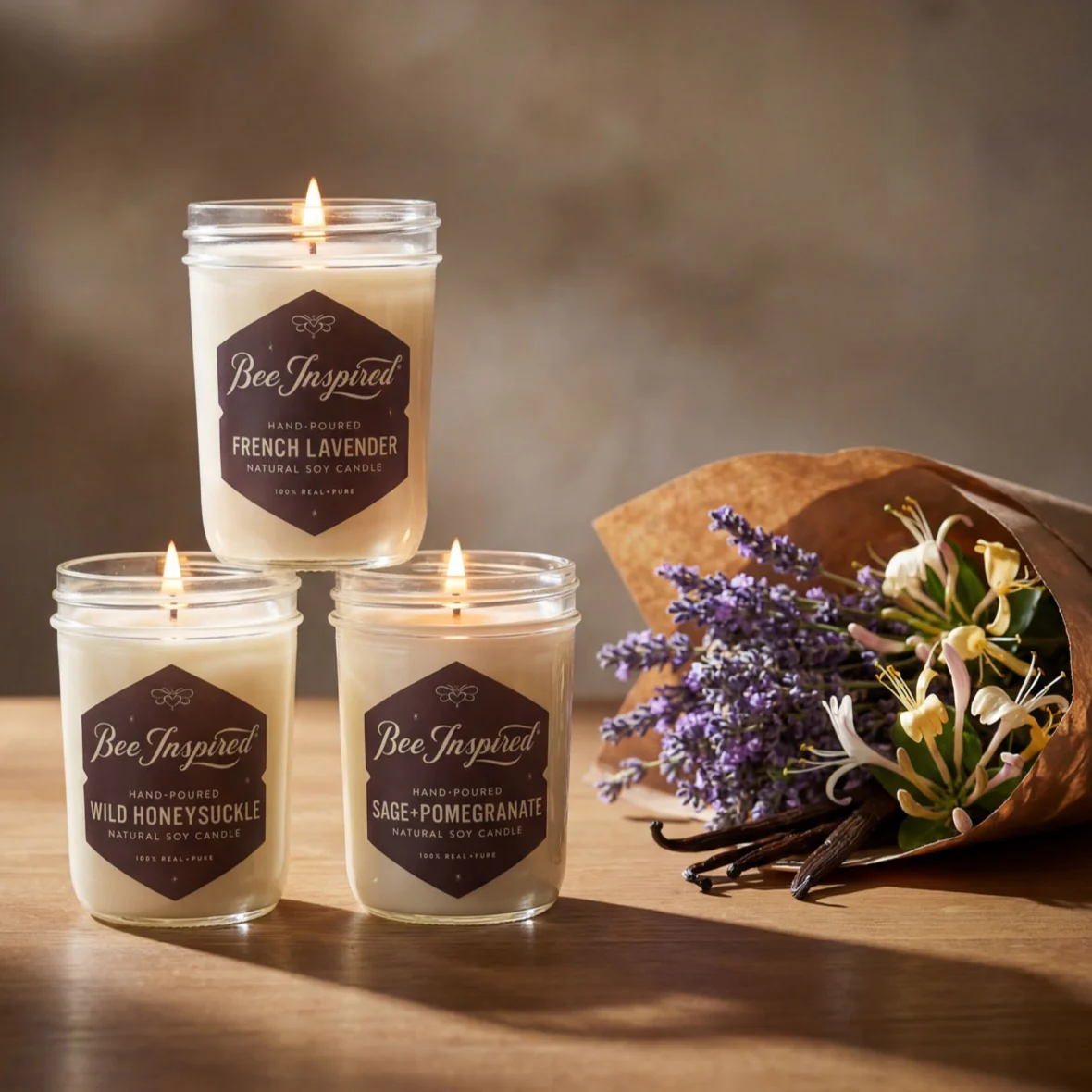 Garden Soy Candle Gift Set - Image 6