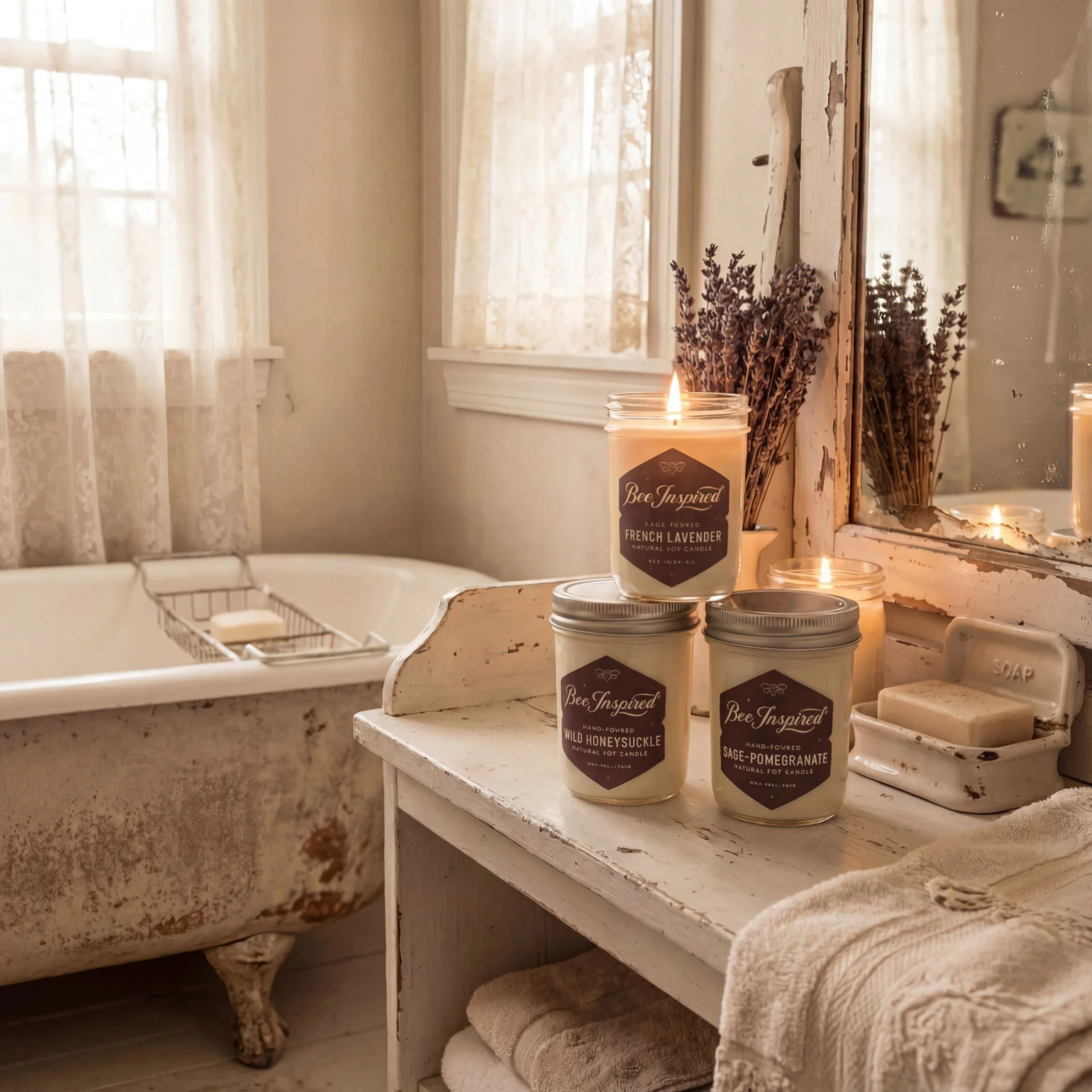 Garden Soy Candle Gift Set - Image 7