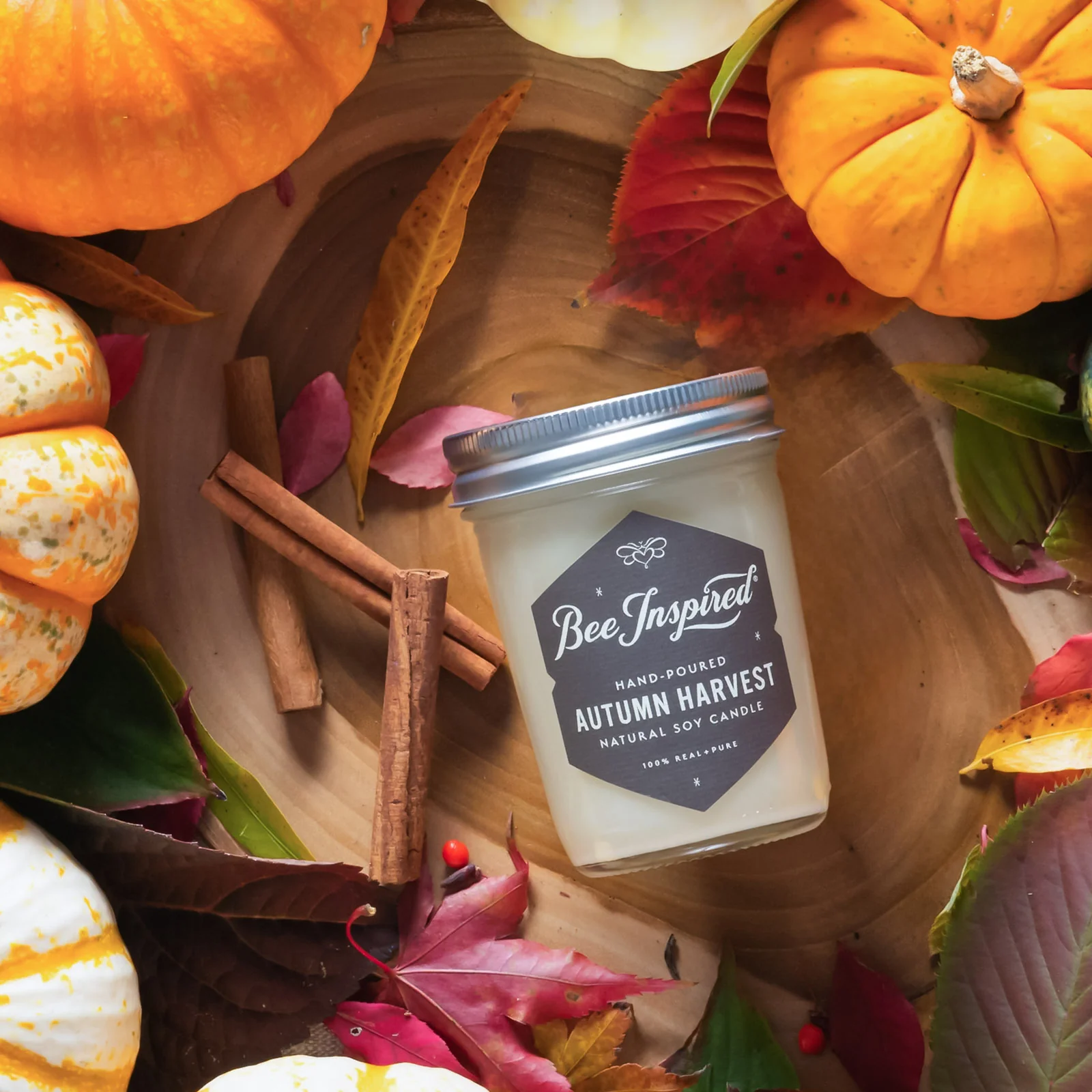 Autumn Harvest Soy Candle - Image 5