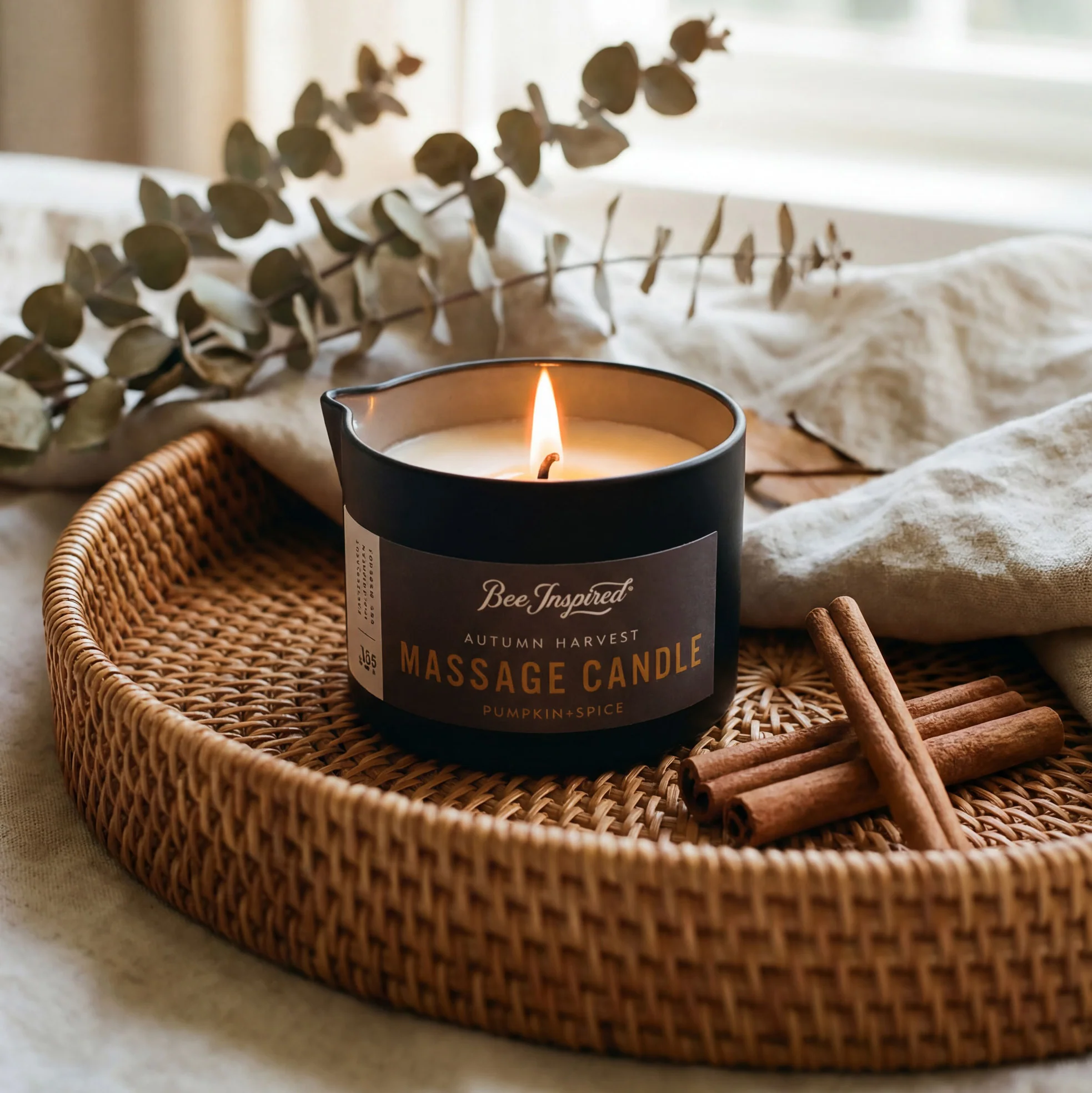 Autumn Harvest Massage Candle - Image 3