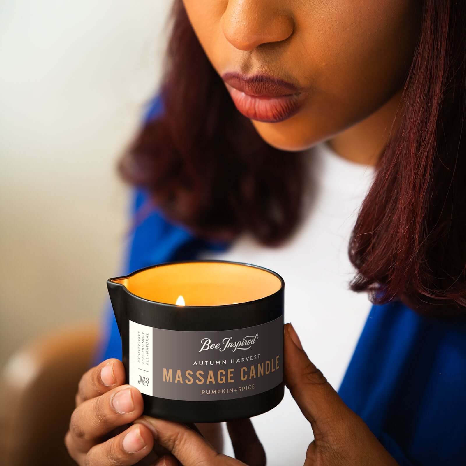 Autumn Harvest Massage Candle - Image 8