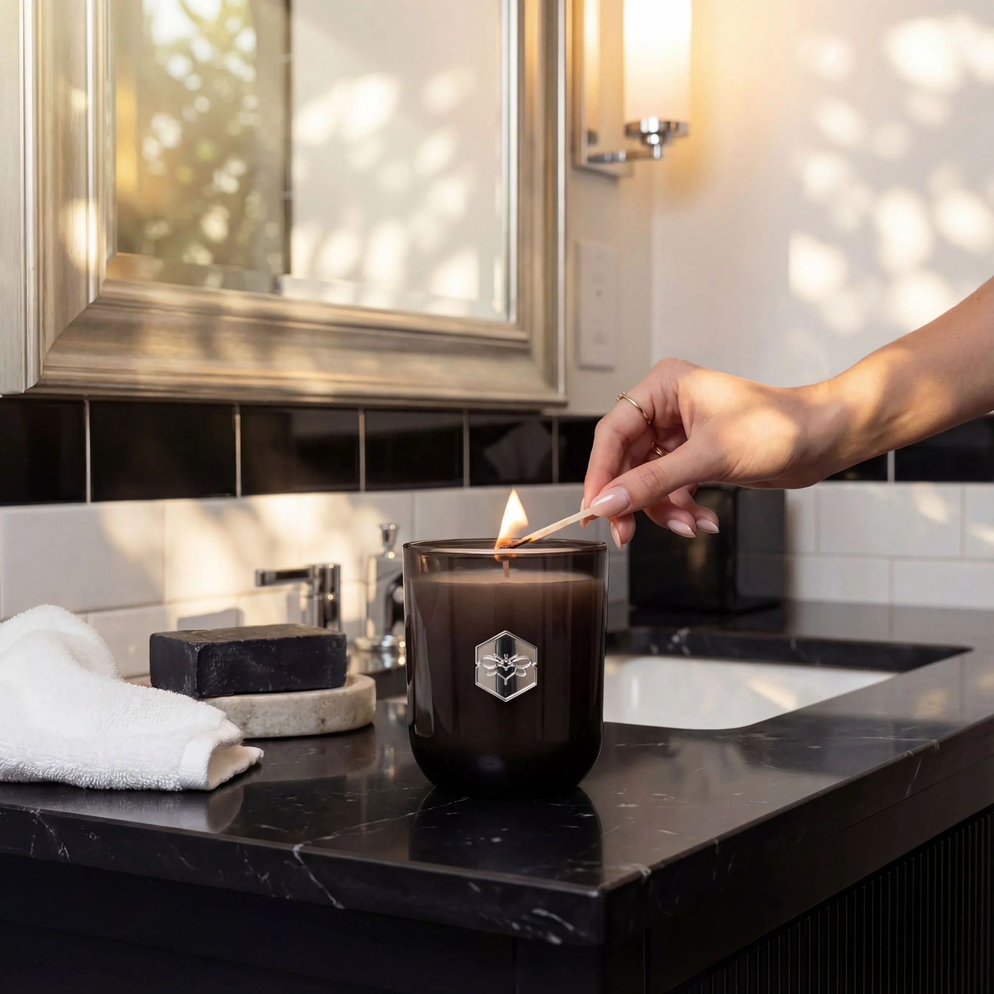 Winter Forest Luxe Soy Candle - Image 3