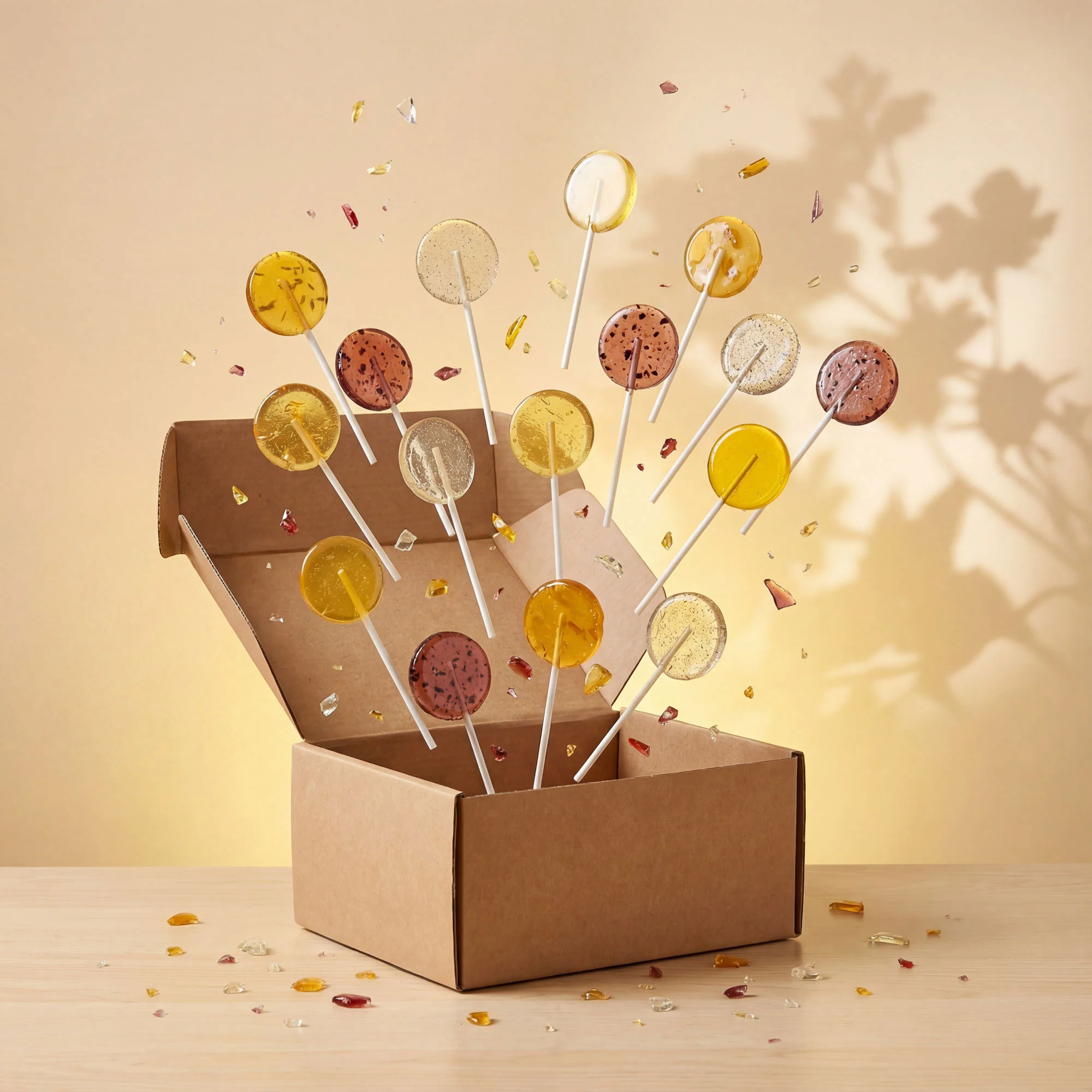 Box of 50 Honey Lollipops - Image 6