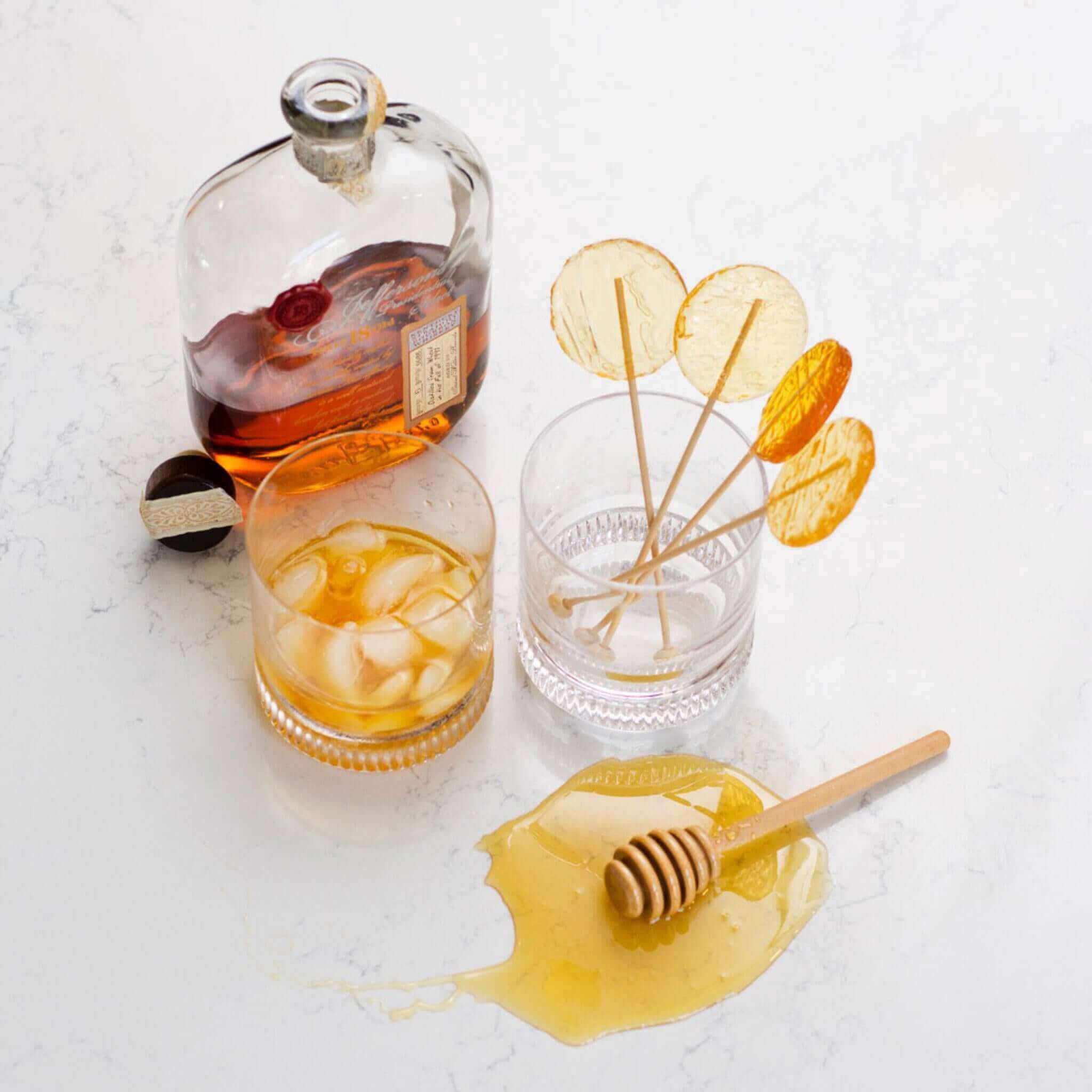 Bourbon Honey Lollipops – Bag of Eight - Image 8
