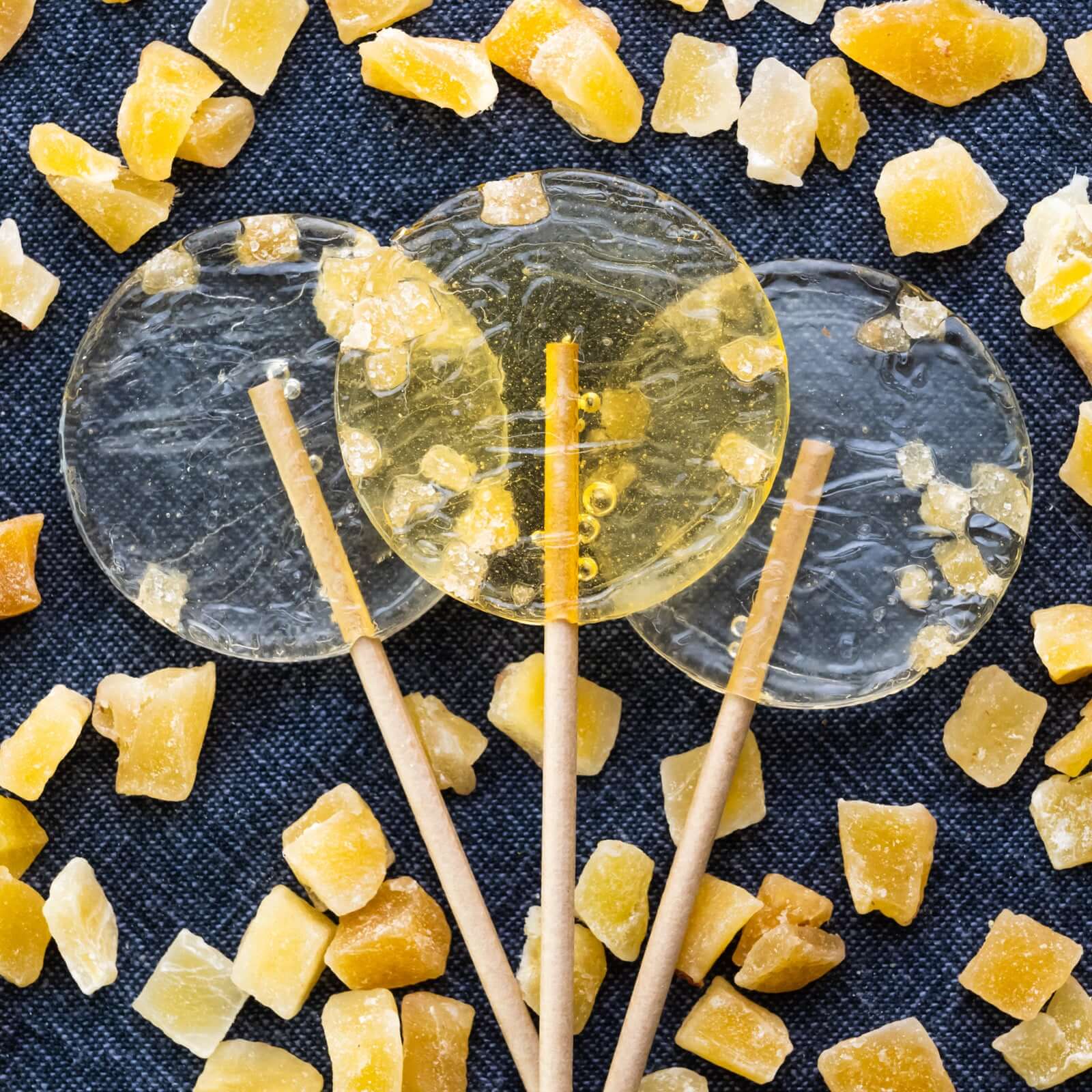 Ginger Honey Lollipops – Bag of Eight - Image 4