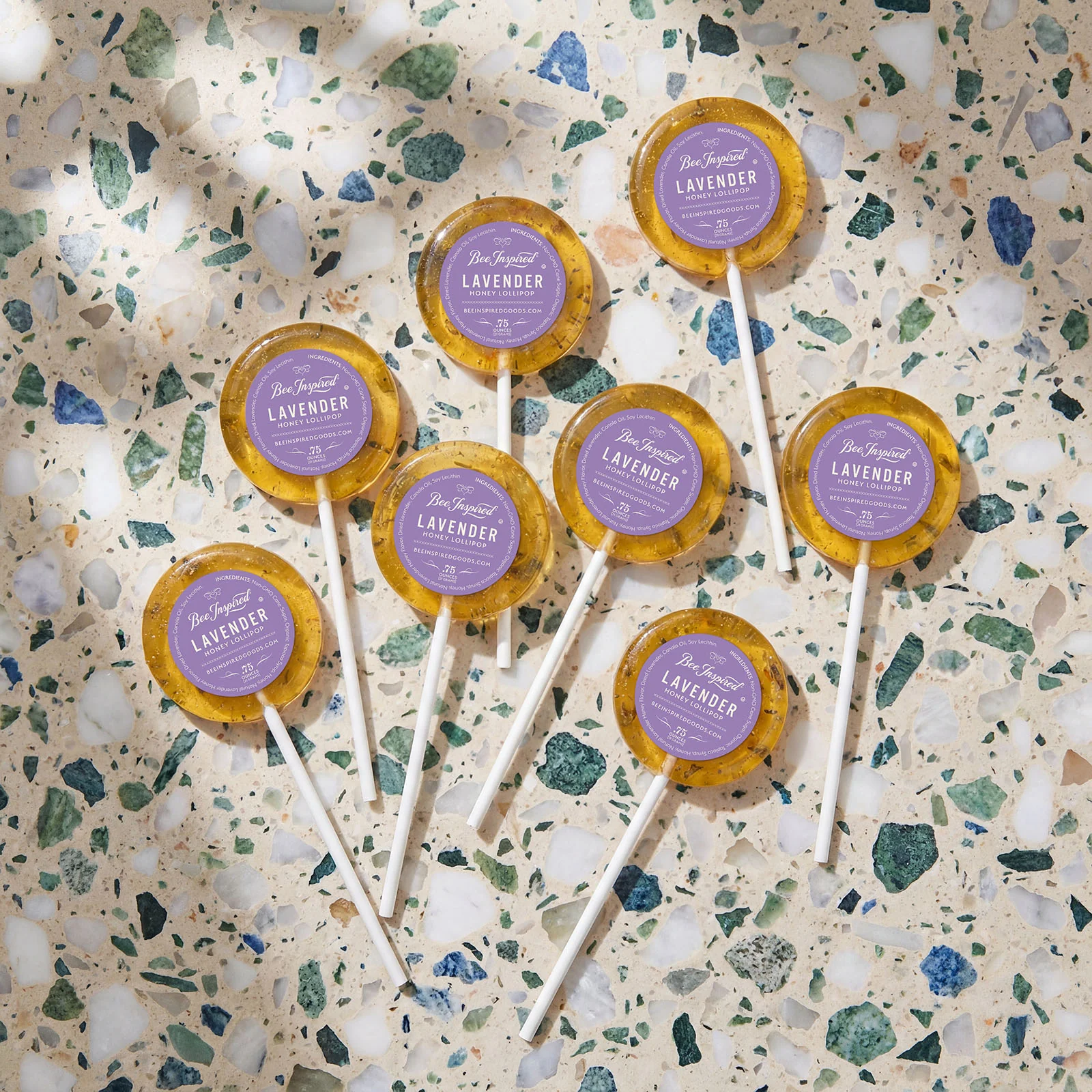 Lavender Honey Lollipops – Bag of Eight - Image 4