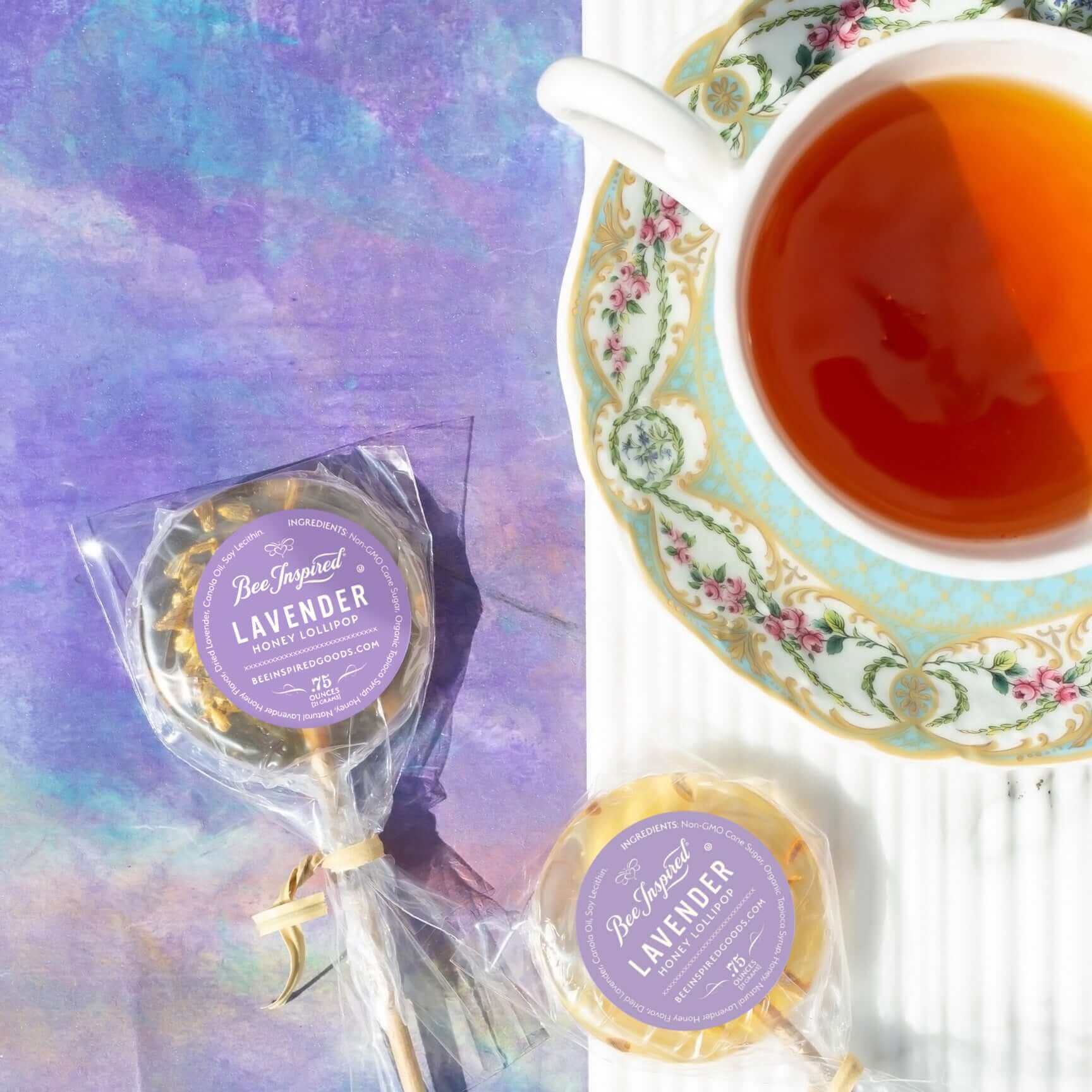 Lavender Honey Lollipops – Bag of Eight - Image 6