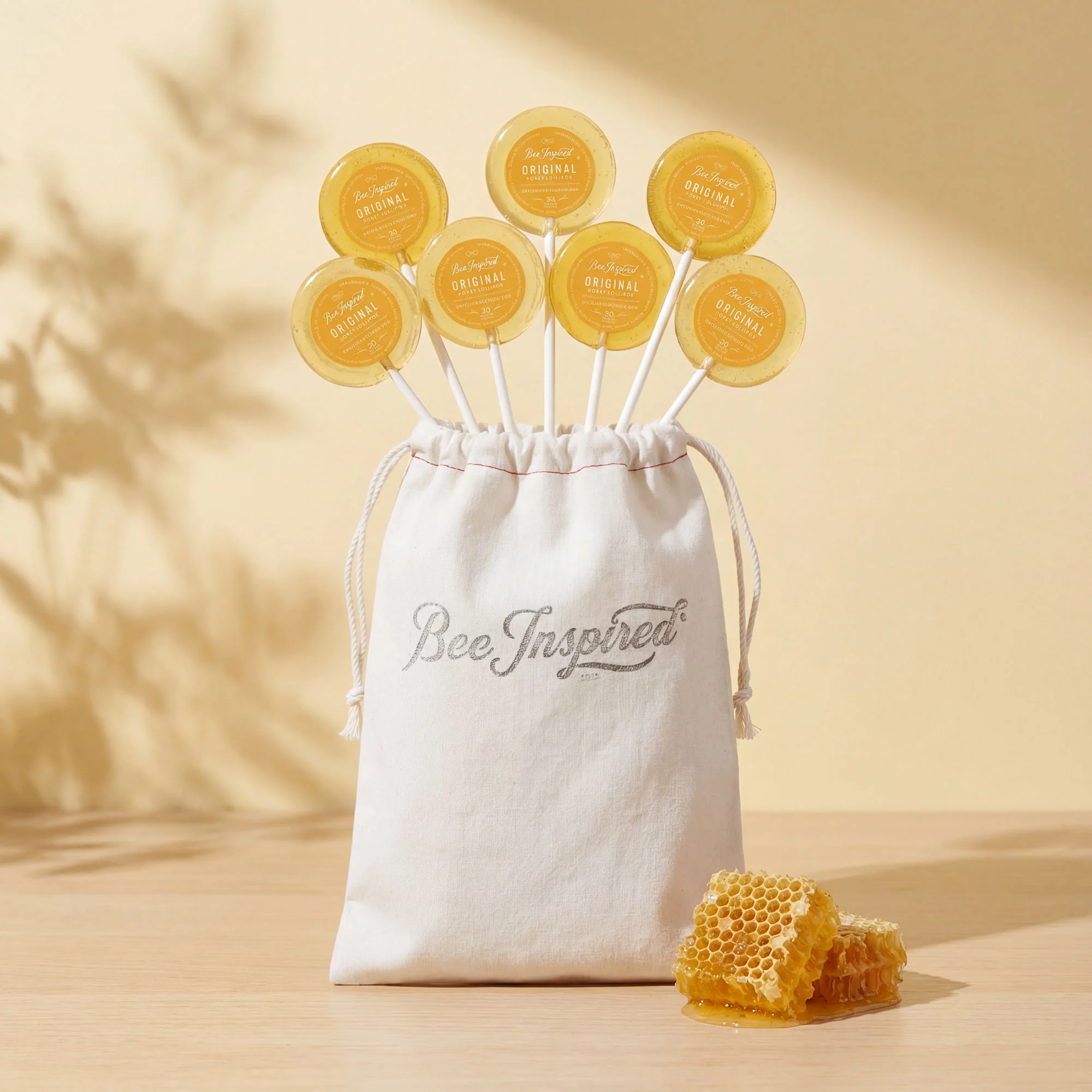 Original Honey Lollipops – Bag of Eight - Image 2