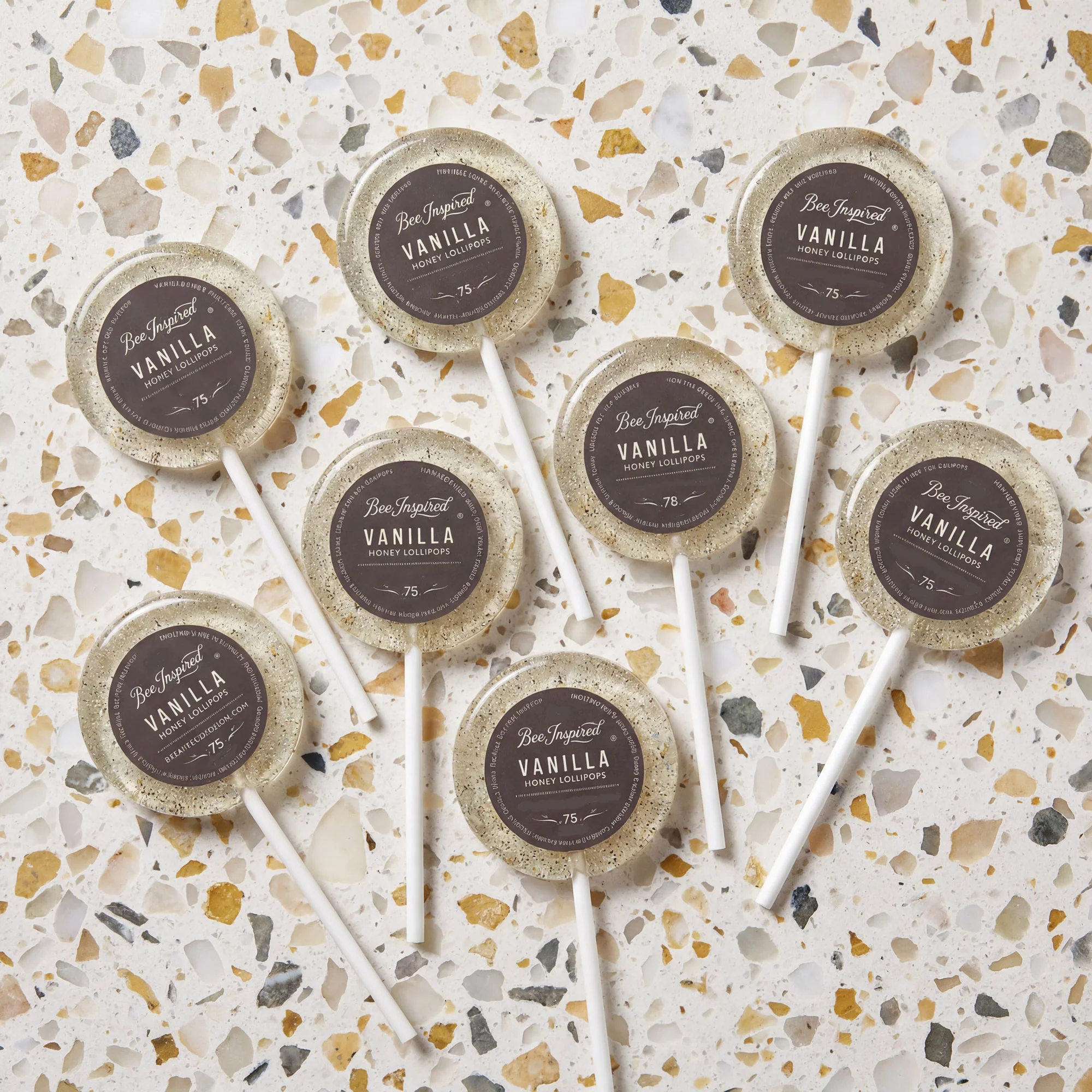 Vanilla Honey Lollipops – Bag of Eight - Image 4
