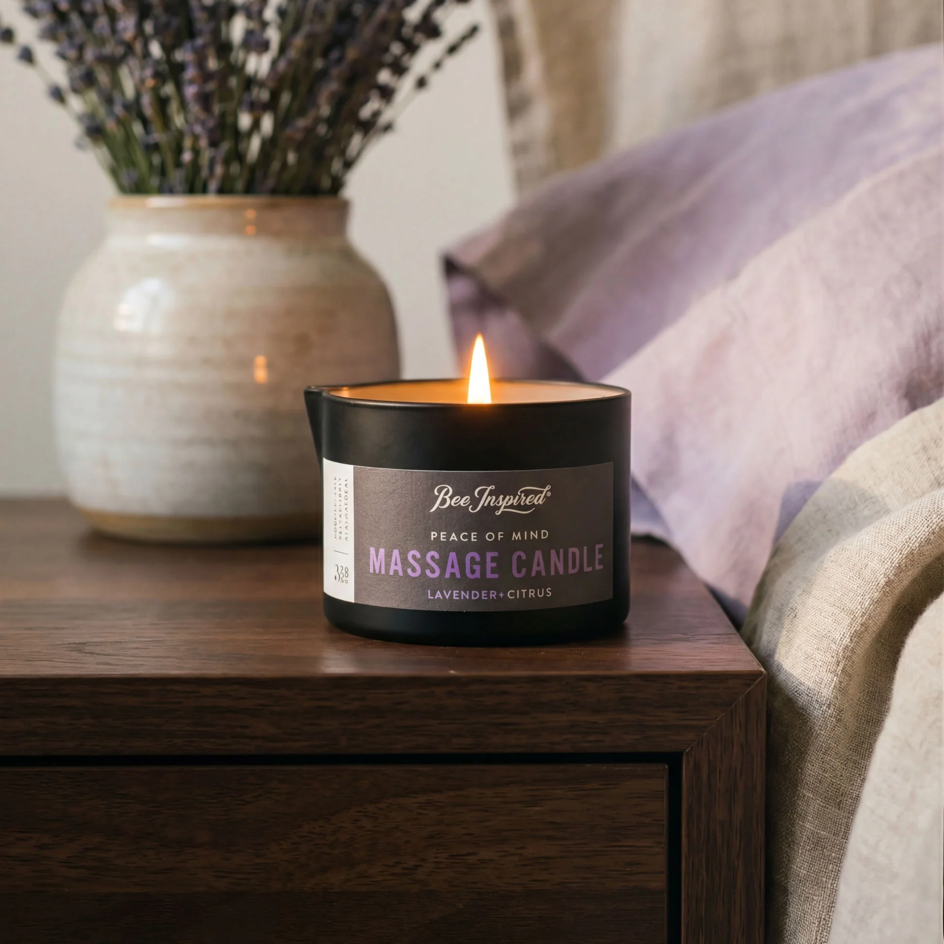 Peace of Mind Massage Candle - Image 5