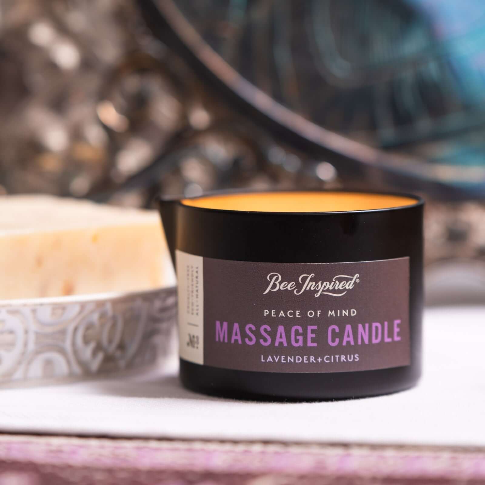 Peace of Mind Massage Candle - Image 8