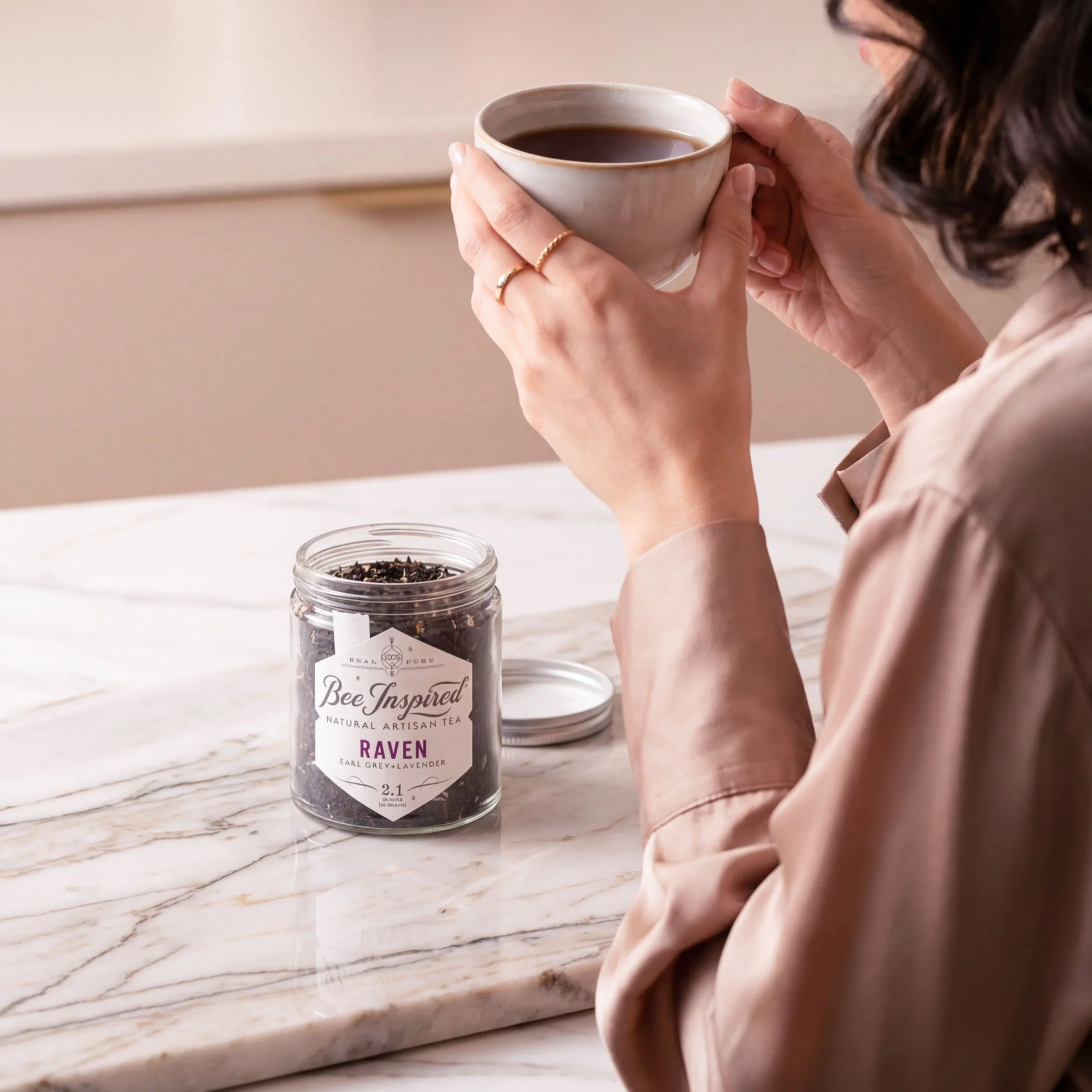 Raven Earl Grey Tea with Lavender - Image 4
