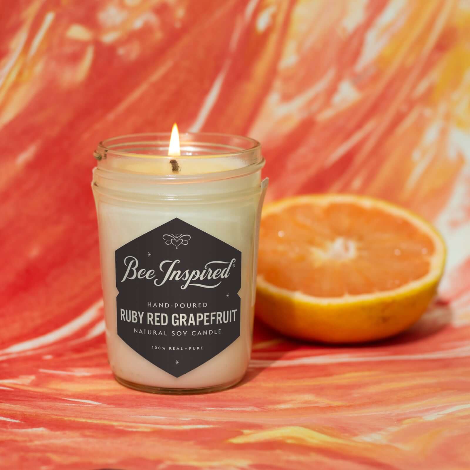 Ruby Red Grapefruit Soy Candle - Image 7