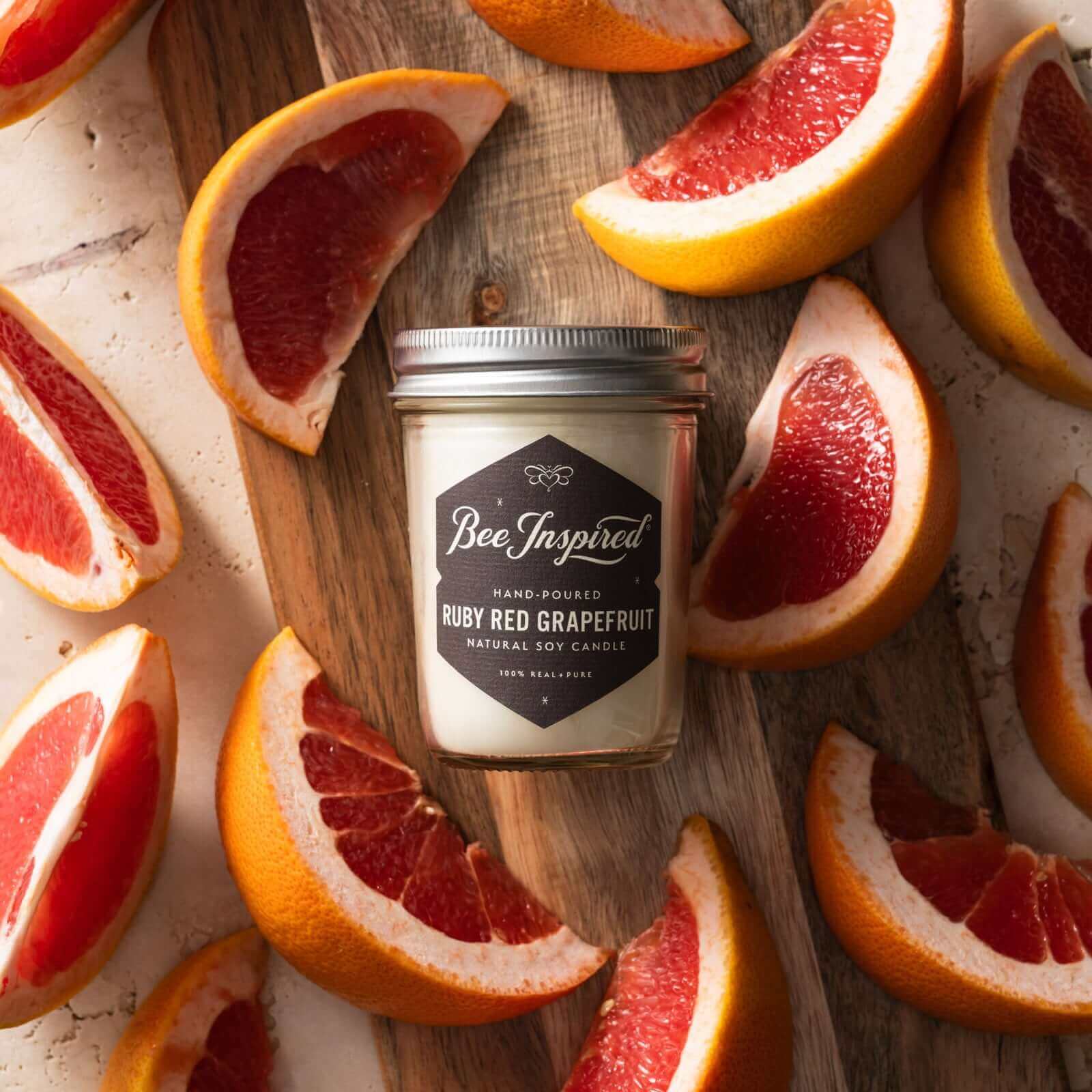 Ruby Red Grapefruit Soy Candle - Image 8