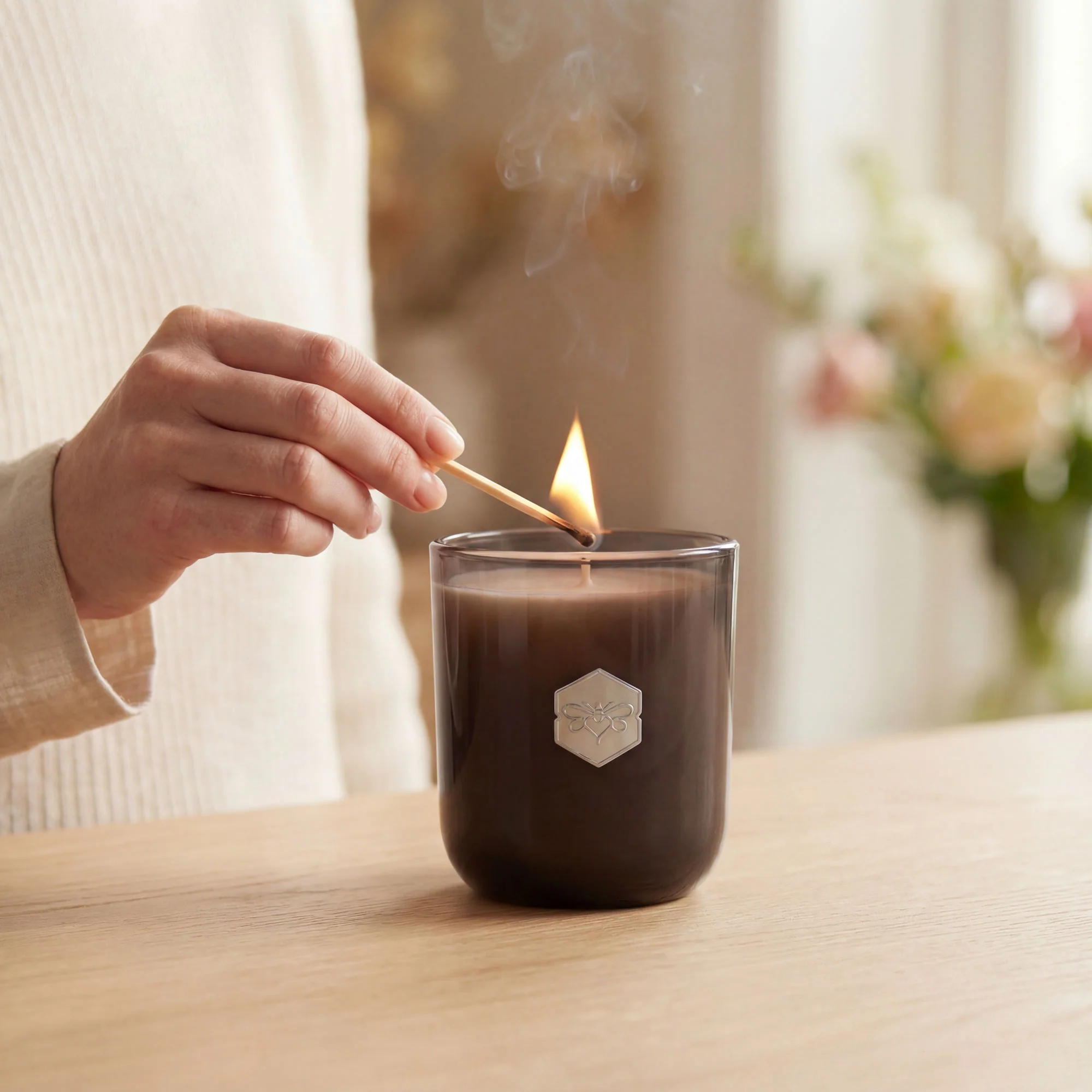 Vanilla+Citrus Luxe Soy Candle - Image 4