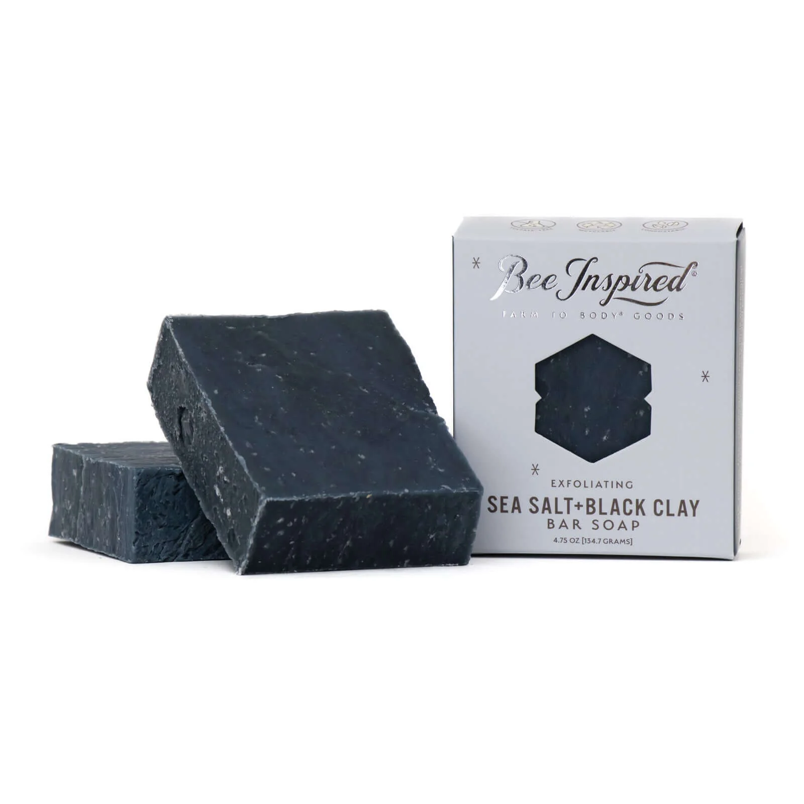 Sea Salt+Black Clay Bar Soap