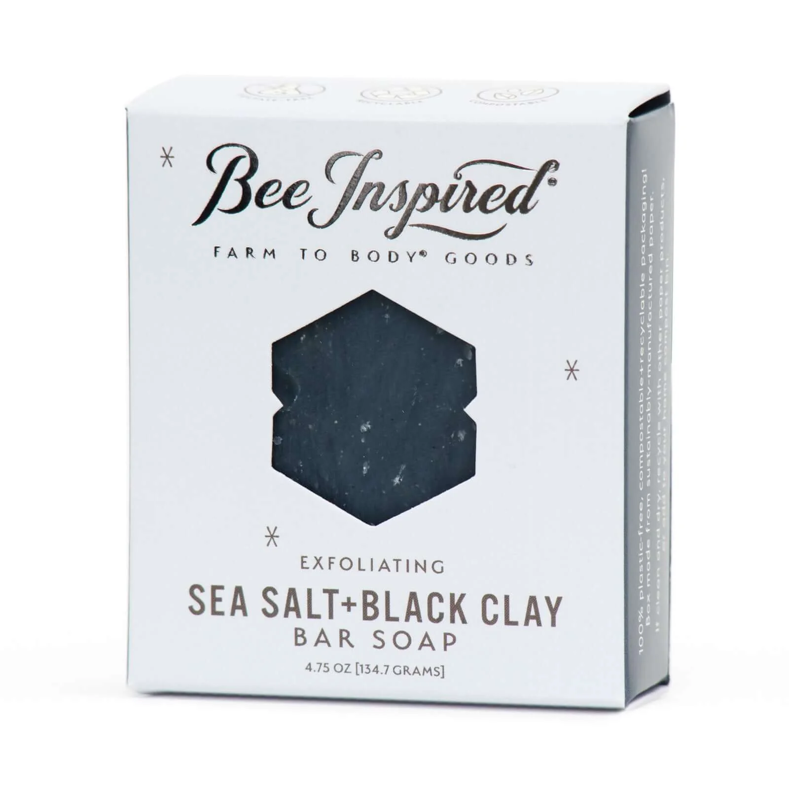 Sea Salt+Black Clay Bar Soap - Image 10