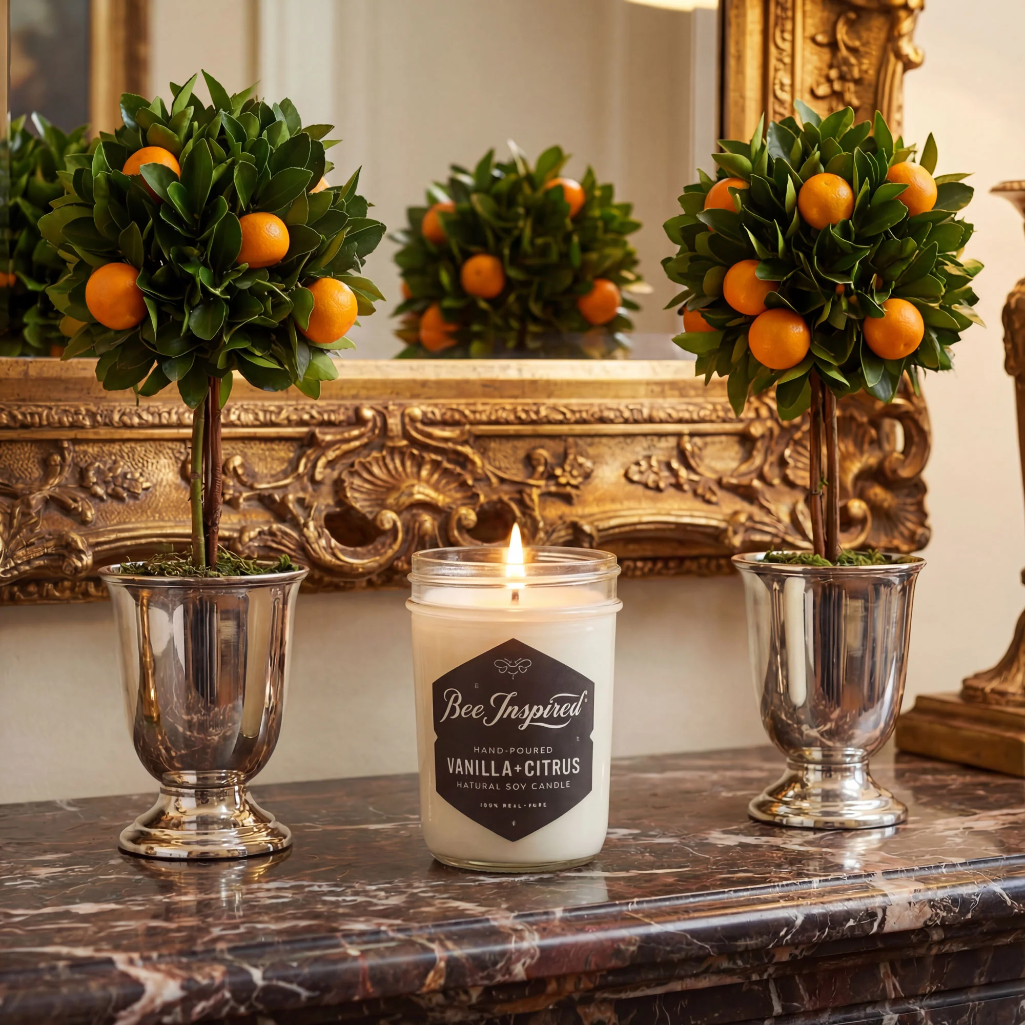 Vanilla+Citrus Soy Candle - Image 4