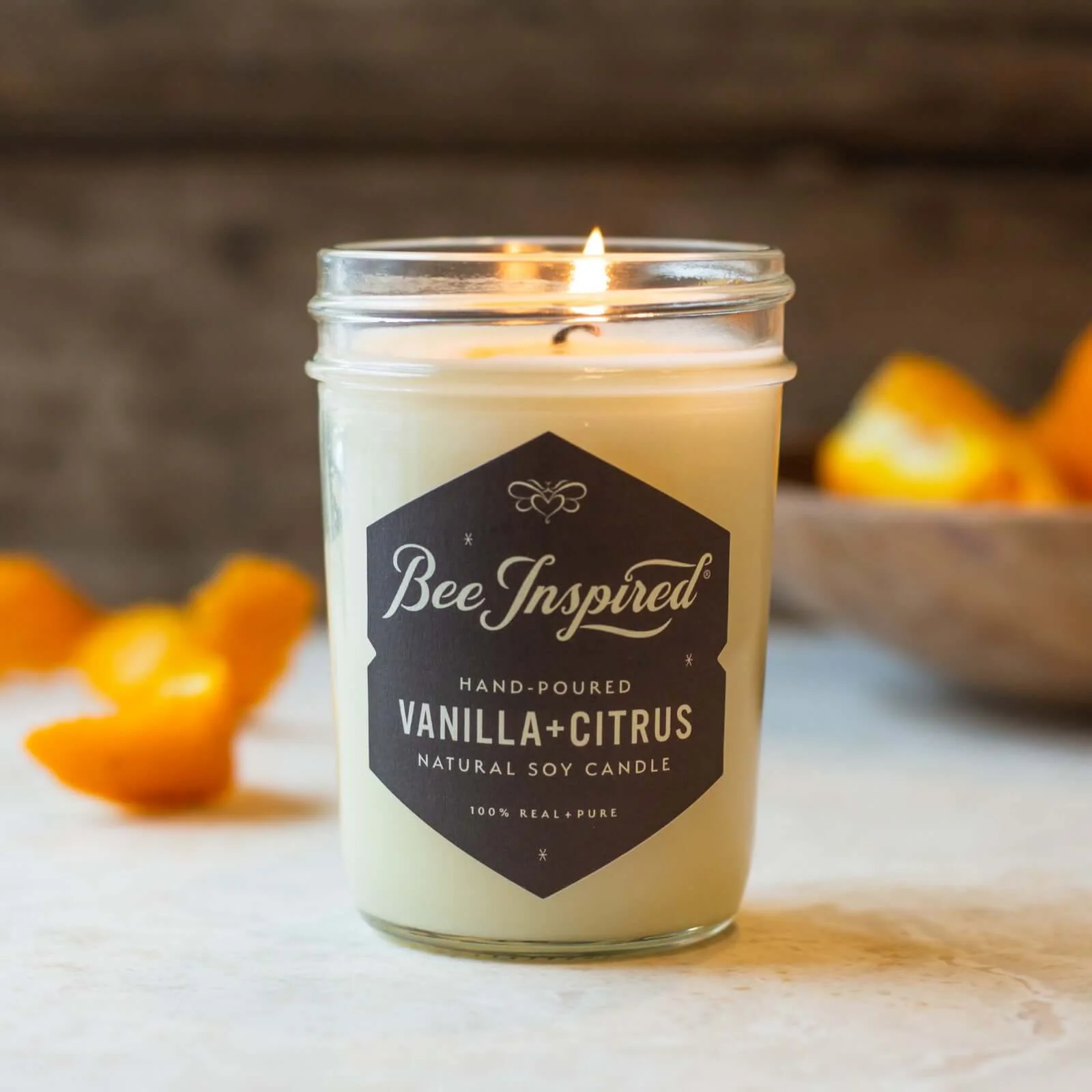 Vanilla+Citrus Soy Candle - Image 5
