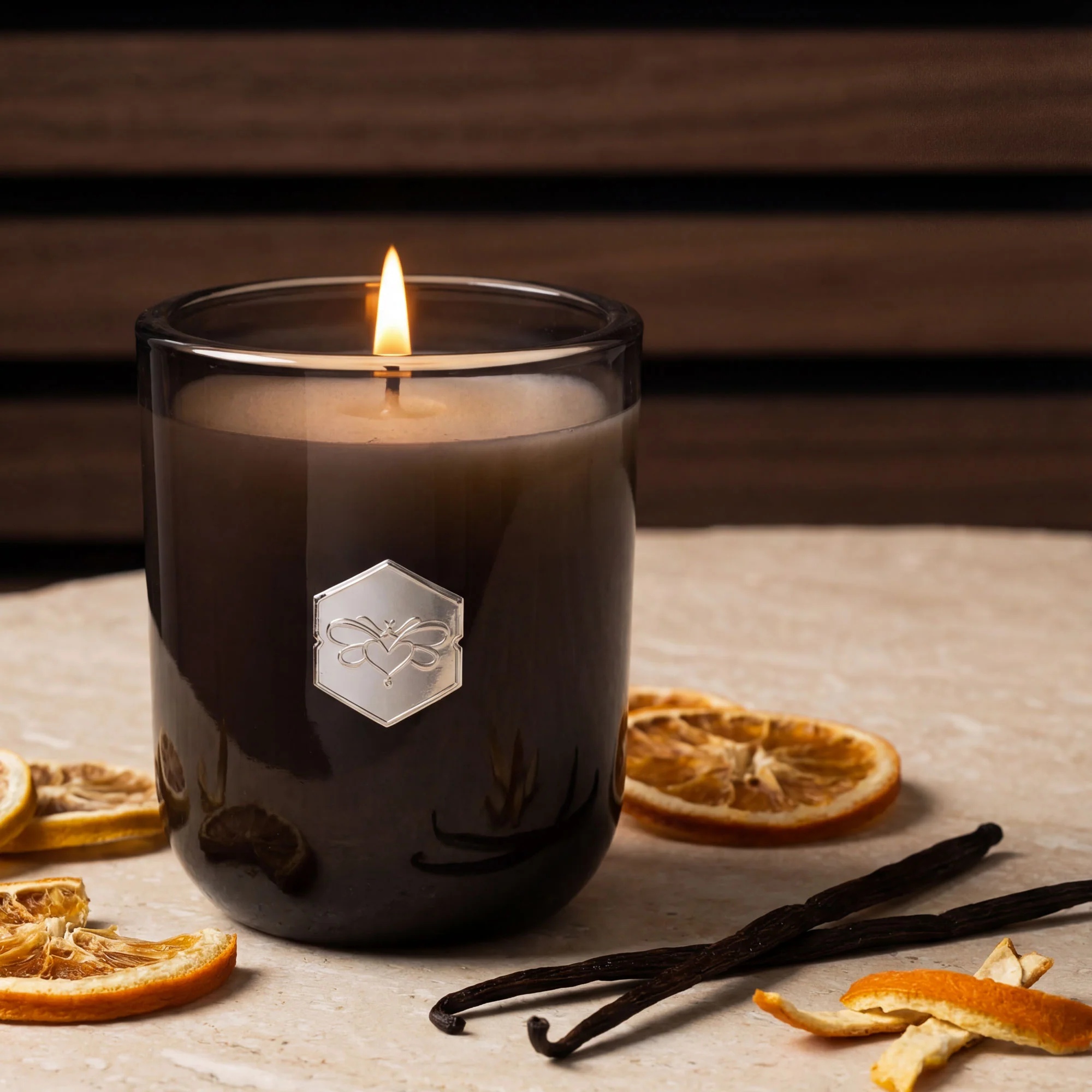 Vanilla+Citrus Luxe Soy Candle - Image 5